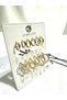 12-piece set of women's hoop earrings and serrated heart-shaped earrings, detailed combination set.