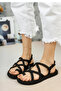 Rope cord wicker high rubber sole - 4