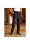 Two Thread 100% Cotton Printed Black Track Pants