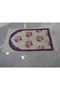 Şahmerdanoğlu 110X70Cm Exquisite Prayer Rug Made of Rose-Silvery Velvet, Light & Thick & Soft Prayer or - 3
