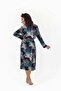 Women's Woven Long Dressing Gown (with Large Size Option) - 3