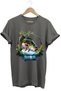 Fishing Bass Fishing Fishing Nature and Sea Printed Regular Fit 100% Cotton T-Shirt