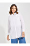 Solid Woven Longline Shirt with Button Placket - 3