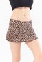Women's Leopard Pattern Bikini Bottom Underskirt - 7