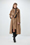 Suede Dress - Camel - 2
