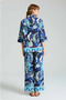 Patterned Shirt - Blue - 5