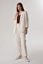 Relaxed Fit Jacket - Ecru - 2