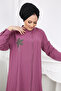 Plus Size Long Tunic - Back Zip - 2