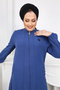 سترة صيفية مرنة للكاحل مقاس كبير بطول طويل - 3