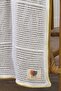 100% Cotton Baby Blanket 4 Seasons Multi-Purpose Knitted Cotton Baby Blanket White-Blue - 4