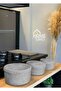 Modern, Jute, Wicker, Basket Set, 3-Piece Basket, Hand Woven, Kitchen Basket, Organizer, Organizer
