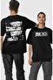 Oversize Manga One Piece Characters Back Printed Unisex T-Shirt