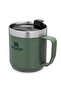 The Legendary Camp Mug Thermos Cup with Lid 0.35L 12oz - Hammertone Green - 2