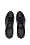 Men's Genuine Leather Black Casual Shoes - 5