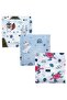 Muslin Mouth/Shoulder Cloth 100% Cotton 3 Pieces 40x40cm