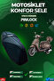 Arora Cappucino 50-125 Motorcycle Comfort Saddle and Seat Cover Visco Sponge