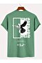 Unisex Teach Peace Printed Short Sleeve 100% Cotton t-shirt