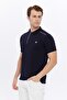Polo Collar T-Shirt with Shoulder Stripe - 3