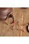 محبوك بوهو خمر - سوار مطرز بالنحاس - 4
