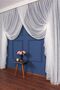 Ecru Lace Mesh Double Breasted Curtain, 250x260cm, 1/4, Elısıon7085 - 2
