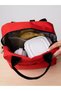 Waterproof Thermal Insulated Thermal Food Carrying Lunch Bag With Hanger Red - 4
