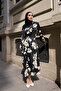 Floral Satin Dress