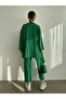 Women's Green Kimono Trousers Knitted Set - 5