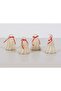 Christmas Bell Chime with Ribbon Christmas Pine Tree Ornament New Year Tree Decoration 11 Cm (Piece Price) - 5