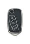 Luxury Fiat Fiorino Linea Ducato Boxer Jumper Flip Key Nano Key Case Black Silver Color