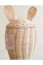 Rabbit Ear Basket, Rattan Organizer, Kids Room Decoration 35 Cm - 2