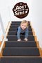 Halifleks Adhesive Base Stair Tread Mat Rip Carpet with Anti-Slip Base / Sold by the Piece