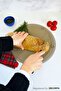 Channeled Glass Cutting Board - Glass Cutting Table| Bronze Glass| Diameter32cm| Patented Product
