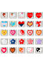 Italian Stainless Steel 9mm Heart Charm - 3