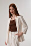 Relaxed Fit Jacket - Ecru - 3
