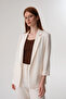 Relaxed Fit Jacket - Ecru