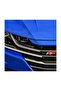 Volkswagen R Line Front Shutter Logo Red Metal Coat of Arms - 3