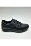 Bemsa Black Genuine Leather Anatomical Sole Laced Orthopedic Men's Shoes - Easy-Walk 524