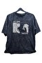 Unisex Eat Your Protein Written Washable T-Shirt, Oversized Aot Anime Printed Retro T-Shirt