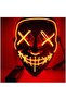 Hallowen Led Işıklı Neon Maske