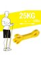 Professional Resistance Band Cross-Training Band 25 kg Resistance Exercise Band Yellow