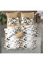 طقم غطاء لحاف مطبوع مزدوج - 200x220 سم (بدون ملاءة) - 2