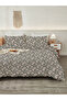 طقم غطاء لحاف مطبوع مزدوج - 200x220 سم (بدون ملاءة)
