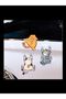 Cute Naughty Cats Car Sticker, Car Window Decal, 3-Piece Sticker Set