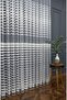 Sport Pattern Taped Tulle Curtain, 250x250, Sparse Pleat, 1/2