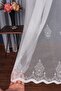 New Damaks Pattern Knitted Tulle Curtain 300x250cm 1/2 Sparse Pleat Elısıon02901 - 5