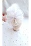 White Tulle Baby Girl Birthday Special Day Crown - 2