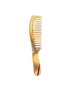 Beef Horn Natural Bone Comb Sparse Toothed Hair Comb Genuine Handmade Gift Kt-104 - 20 Cm