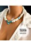 Basement Necklace Evil Eye Accessory Handmade Murano Necklace-Evil Eye Necklace - 2