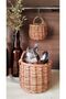 2-Piece Countertop Craftpaper Flowerpot Spoon Holder Organizer Wicker Spoon Holder Bamboo