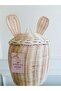 Rabbit Ear Basket, Rattan Organizer, Kids Room Decoration 35 Cm - 3